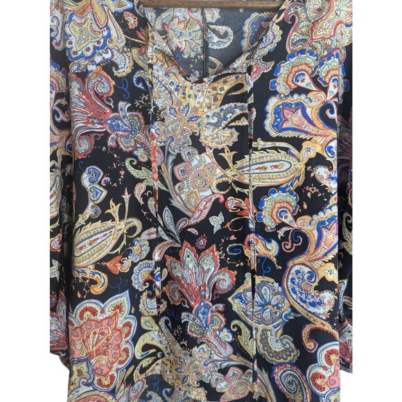 NWT Lot Of 2 Emery Rose Tiered Sundress & Dolman Top Size 3XL Lightweight Flowy - Picture 4 of 14